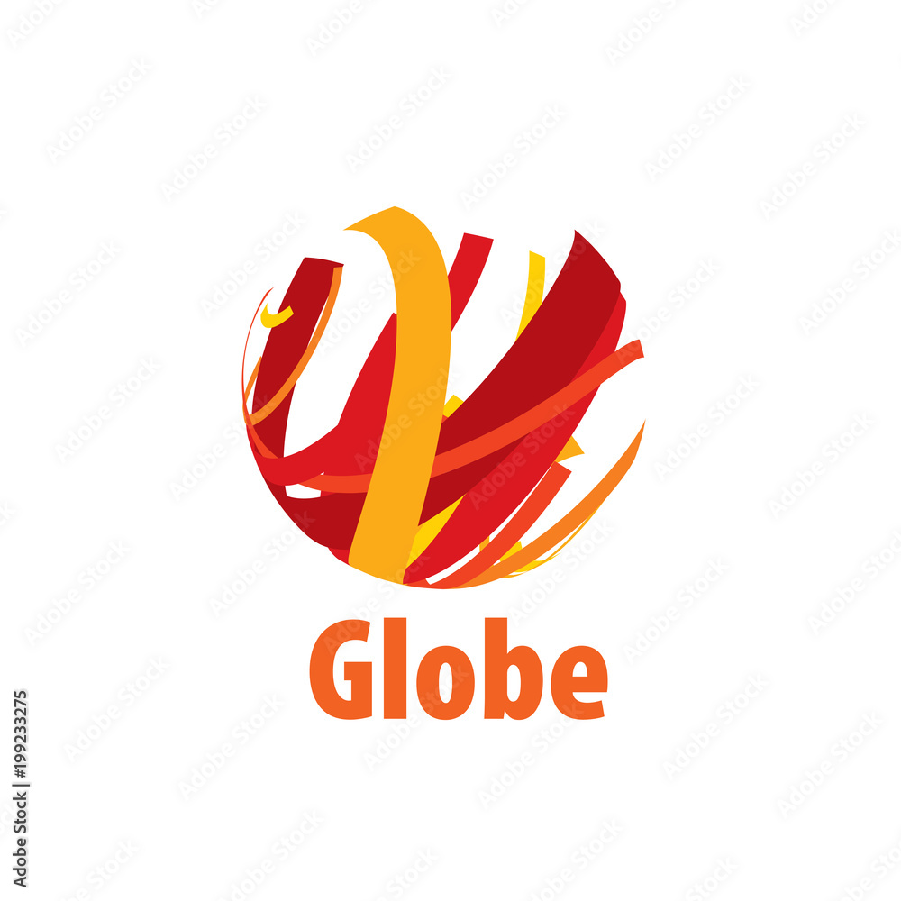 vector logo globe Adobe Stock