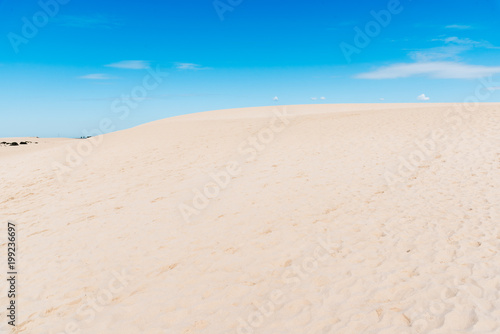 Scenic view of desert landscape