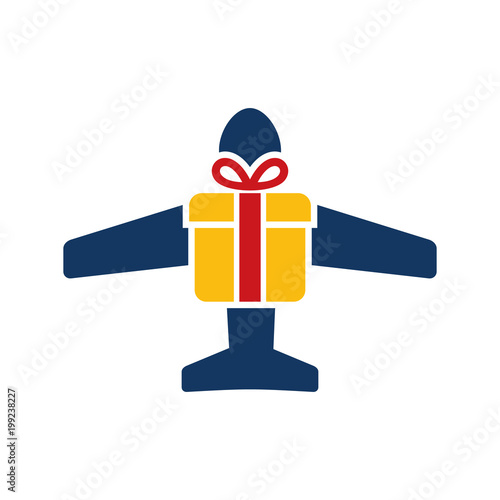 Gift Travel Logo Icon Design