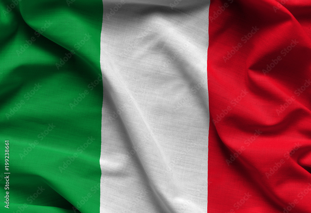 Italy Waving Flag