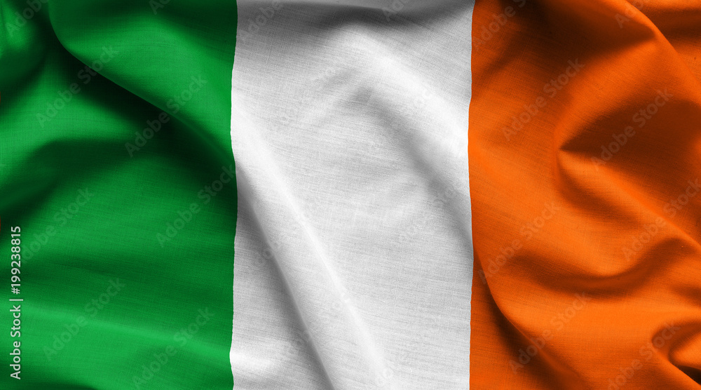 Ireland Waving Flag