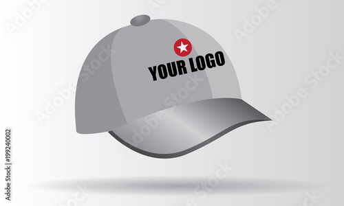 Illustrated vector Cap from Set of promotional gift series