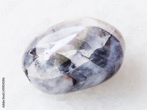 polished Stone of Tamerlane  amethyst quartz  gem