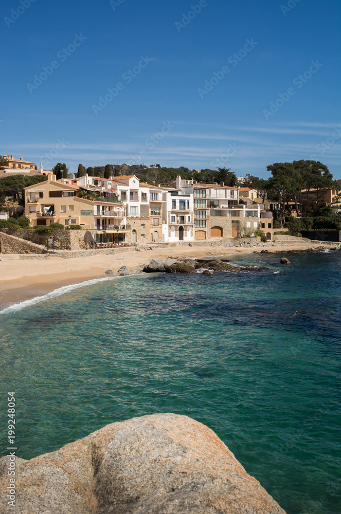 Fototapeta premium Precious town fisherman located in Spain.