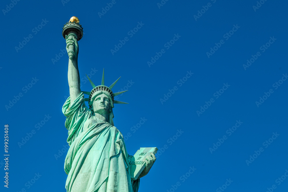 Fototapeta premium Statue of liberty, New York City, USA