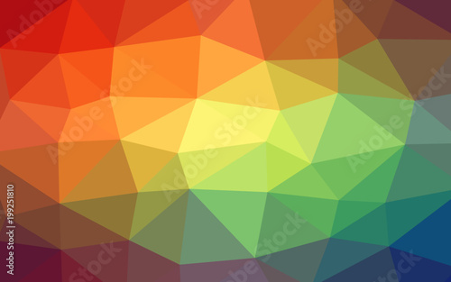 Farbenfroher LowPoly Backround