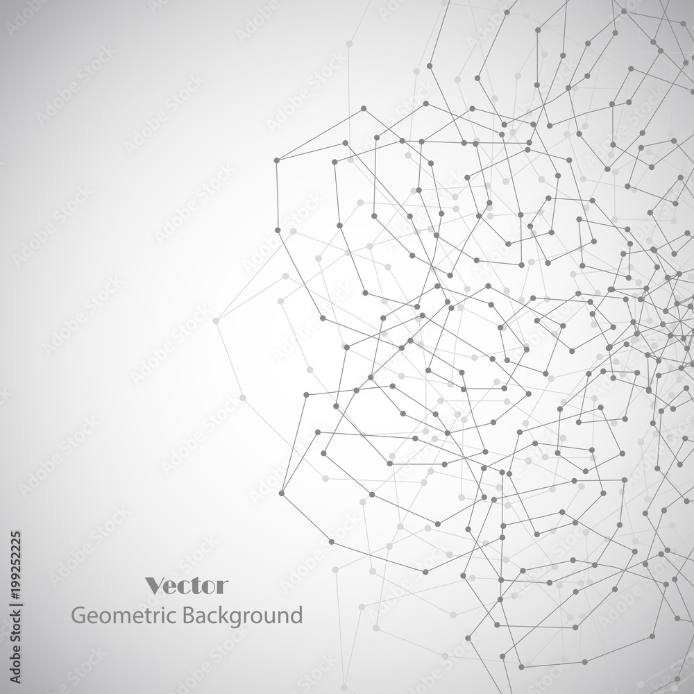 Obraz premium Vector geometric background