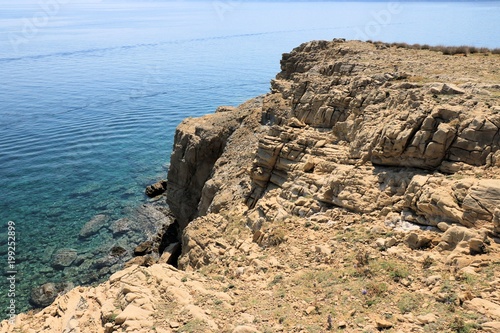 view in Lopar, island Rab, Croatia