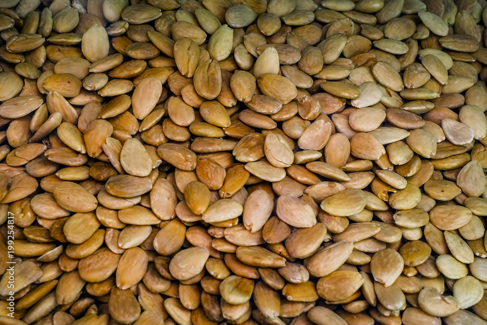 almendra de Malaga at the market almendra de Malaga at the market