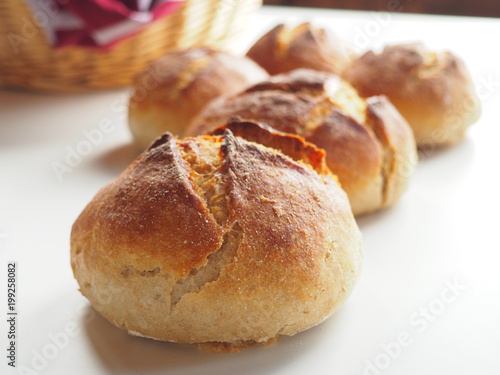 Petits pains au levain fait maison