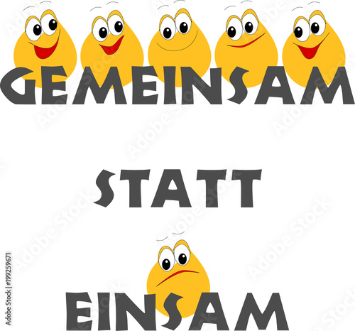 Gemeinsam statt einsam