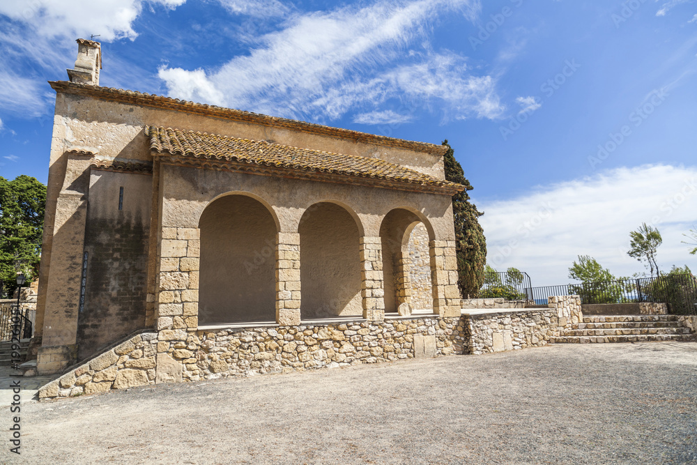 Ancient hermitage in Roda de Bera,Costa Dorada,Catalonia,Spain.