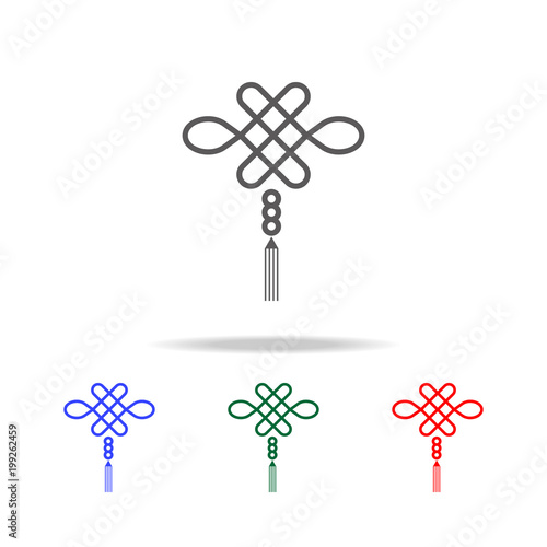 Chinese decor icon. Elements of Chinese culture multi colored icons. Premium quality graphic design icon. Simple icon for websites, web design, mobile app, info graphics