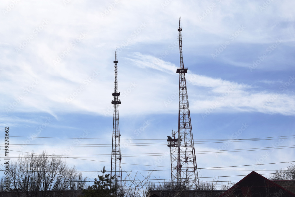 Amazing view of Radio and TV Tower Amazing view of Radio and TV Tower