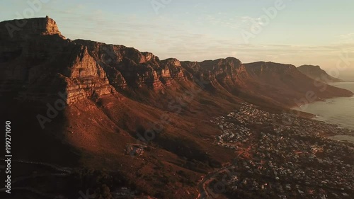 Cape Town's Iconic landmarks Table Mountain and Lion's Head