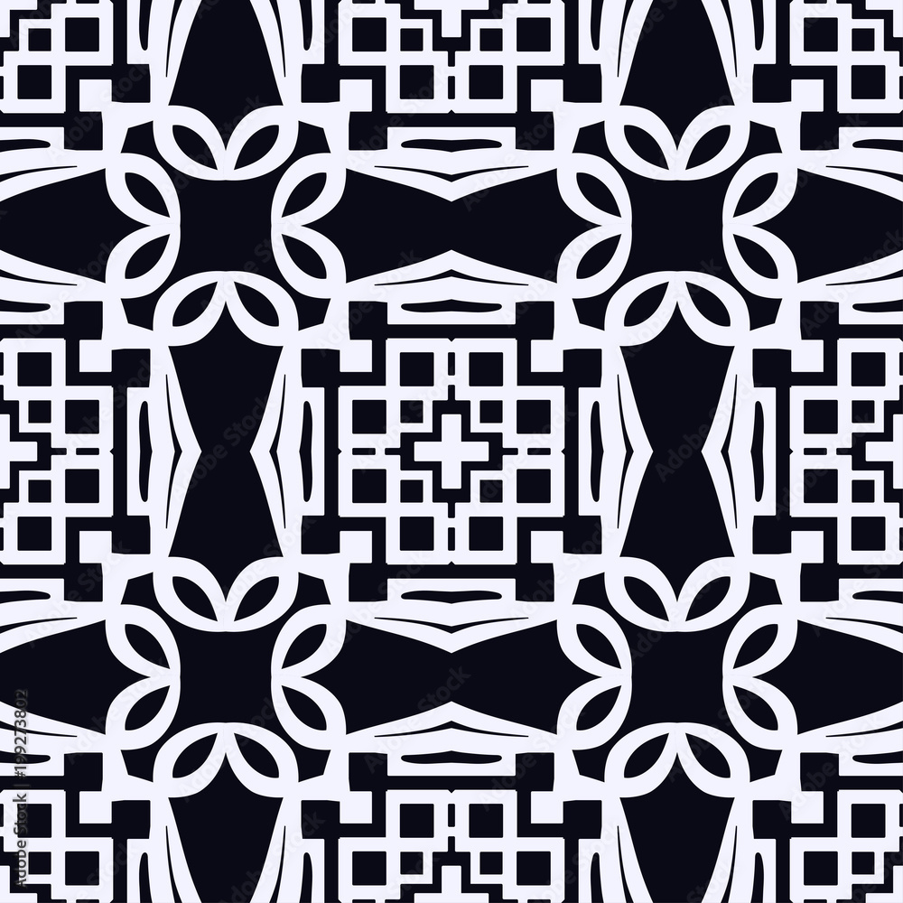 Fototapeta premium Vintage seamless pattern