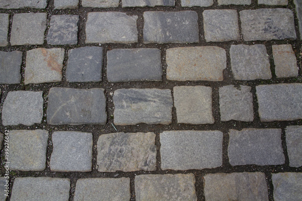Cobble Stone Road Grey Lines Background Stock Photo Cobble Stone Road Grey Lines Background Stock Photo