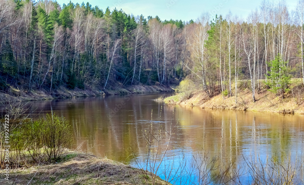 The river Kotorosl, Yaroslavl region