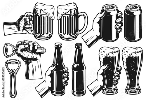 Set of beer object