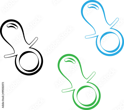 Baby Pacifier Icon