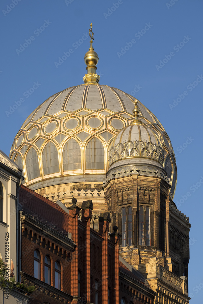 New Synagogue, Oranienburger Strasse, Berlin, Germany, Europe