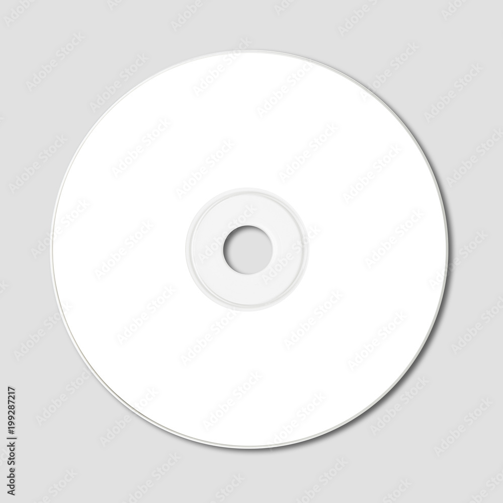 White CD - DVD mockup template isolated on Grey White CD - DVD mockup template isolated on Grey