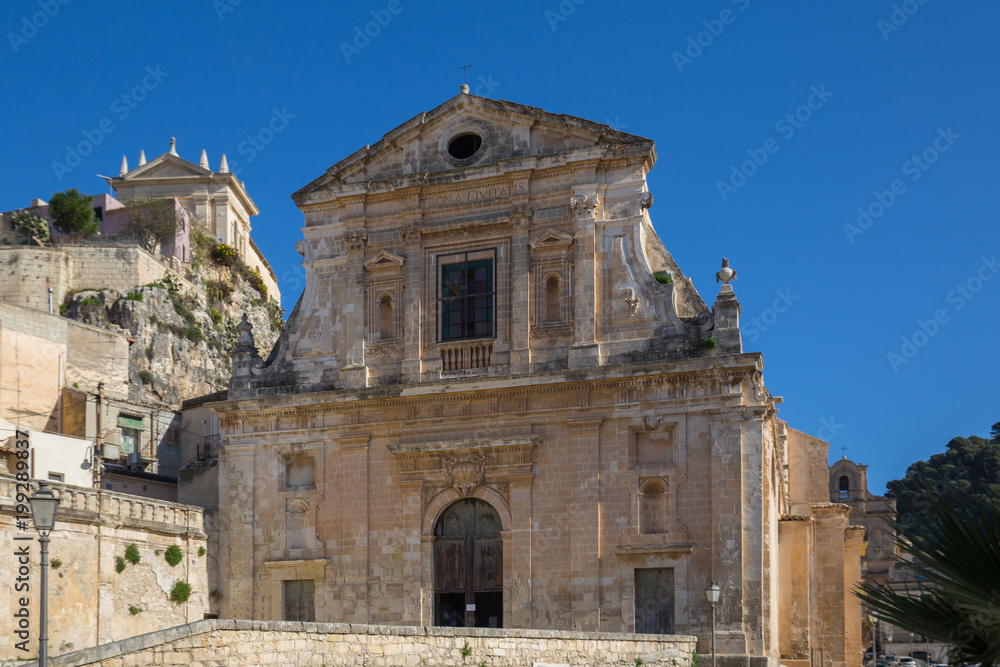 Church of Saint Mary of Consolation , Santa Maria della Consolazione, in Scicli, Sicily, Italy