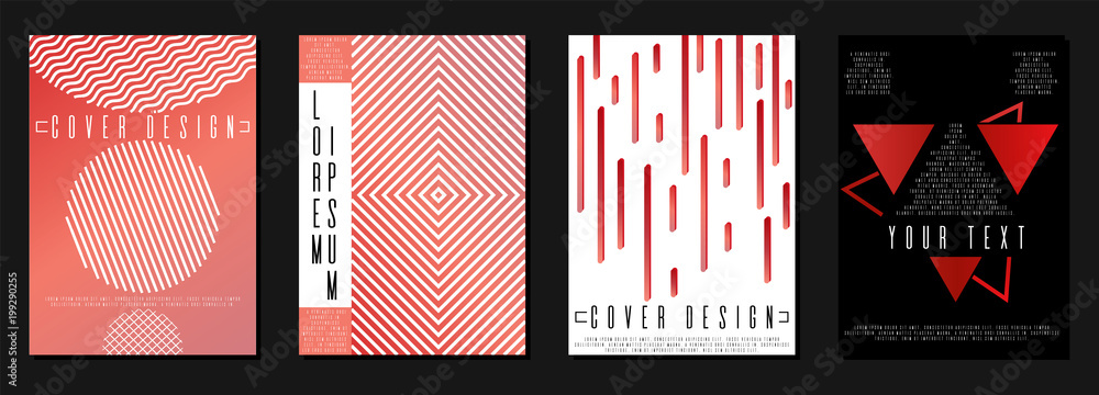Modern cover design. Modern cover design.