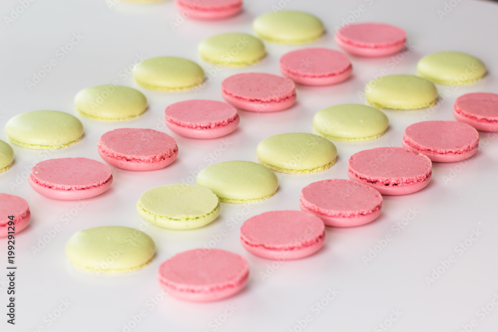 the process of cooking macaroon. A french sweet delicacy macaroons variety closeup. the process of cooking macaroon. A french sweet delicacy macaroons variety closeup.