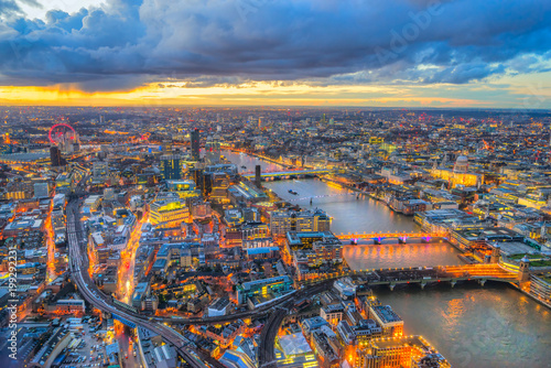Tower Bridge, view from the Shard, London, UK © Luciano Mortula-LGM