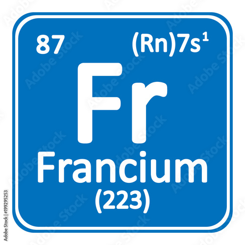 Periodic table element polonium icon.