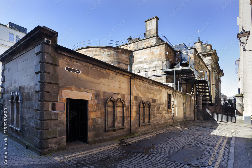 Vintage industrial building in Edinburgh