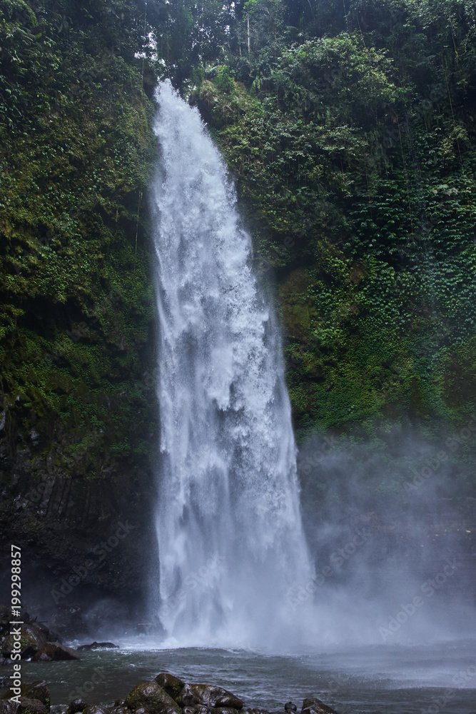 Beautiful Nungnung Waterfall on Bali, Indonesia Beautiful Nungnung Waterfall on Bali, Indonesia