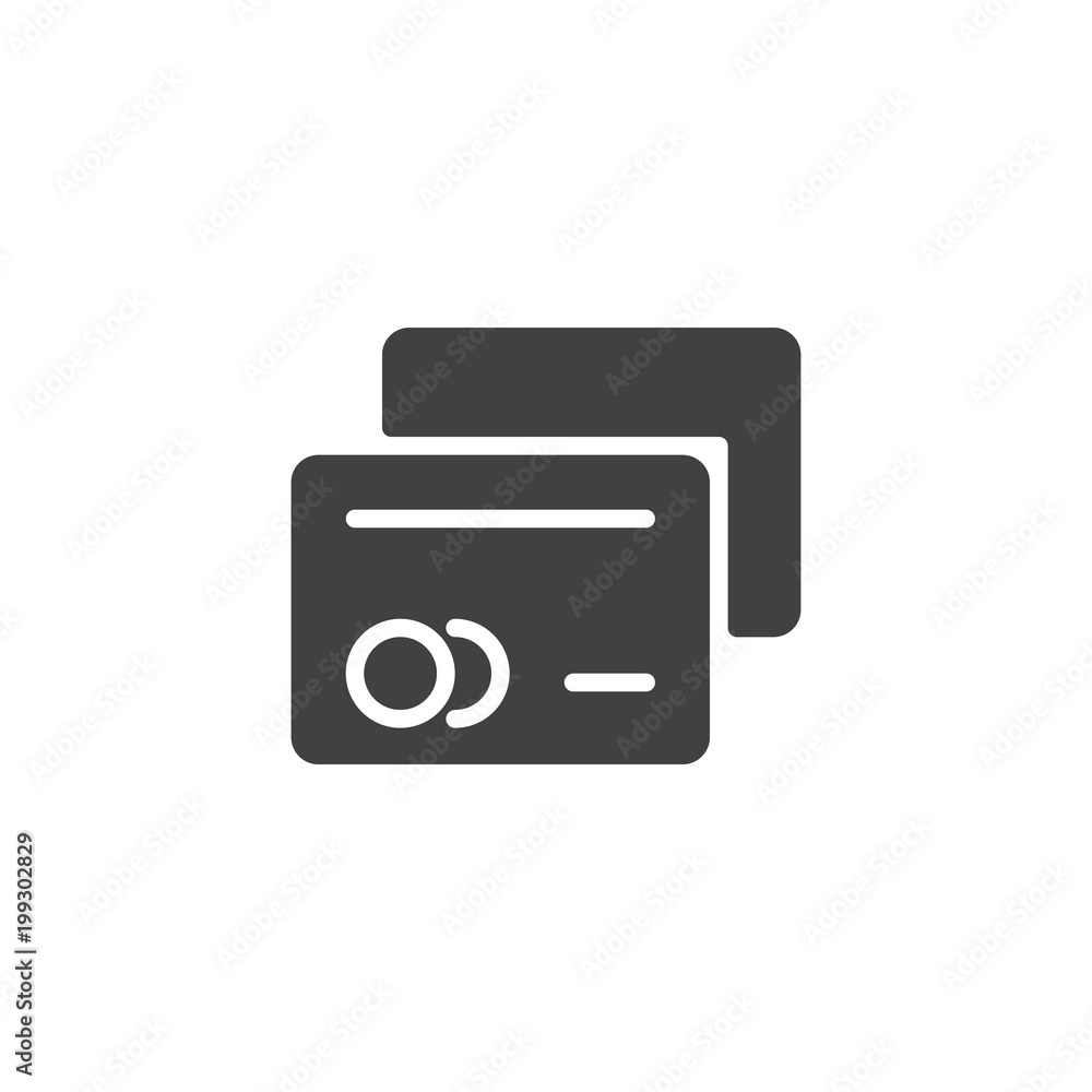 Credit card vector icon. filled flat sign for mobile concept and web design. Payment method simple solid icon. Symbol, logo illustration. Pixel perfect vector graphics Credit card vector icon. filled flat sign for mobile concept and web design. Payment method simple solid icon. Symbol, logo illustration. Pixel perfect vector graphics