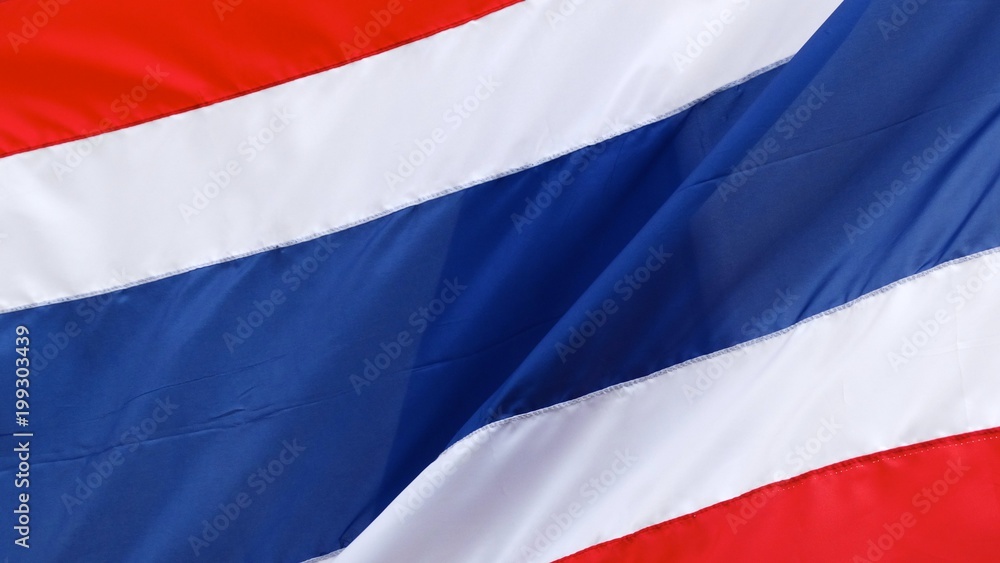 Fototapeta premium Thailändische Fahne, Nationalsymbol