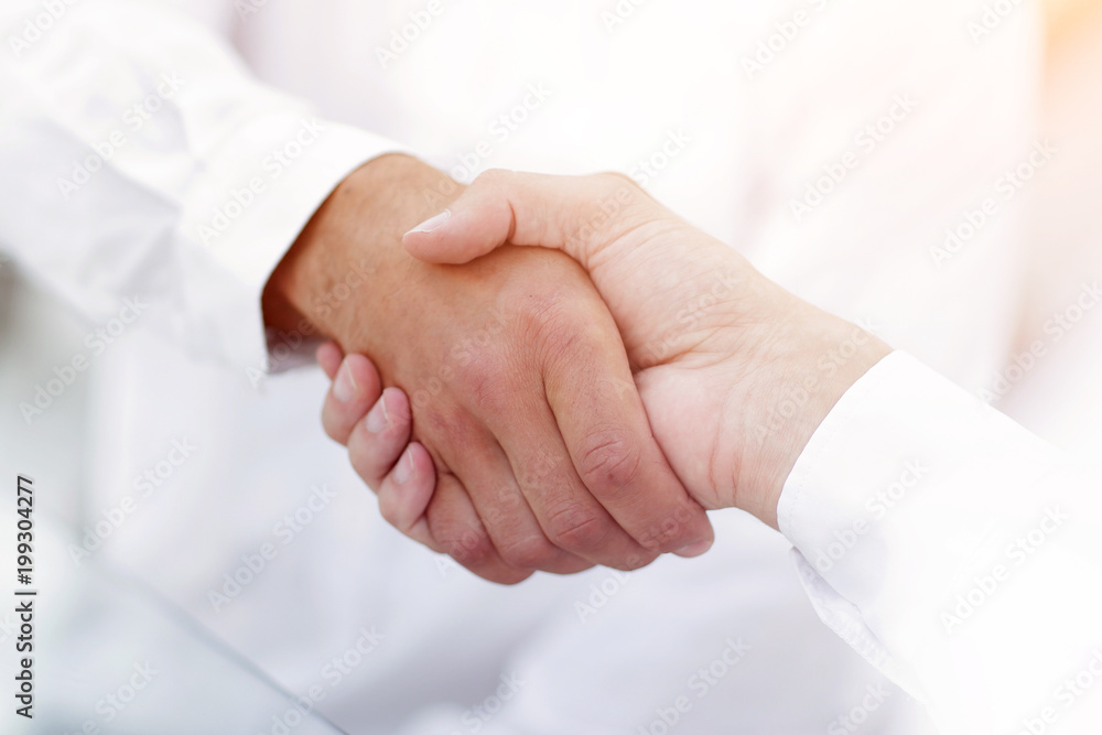 close-up of business handshake. close-up of business handshake.