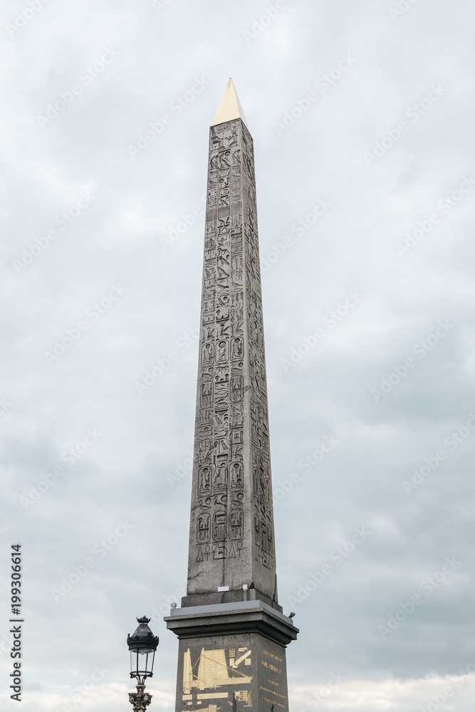 Obelisk in Paris, France