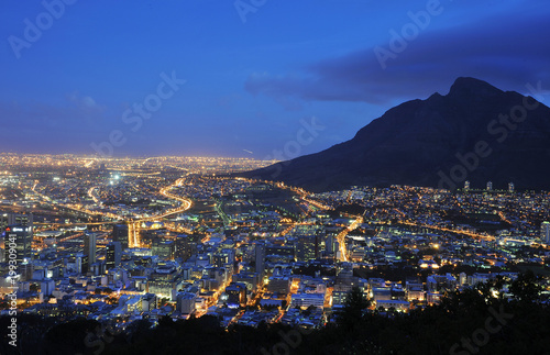 Kapstadt blaue Stunde