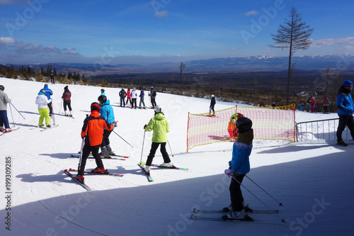 Skiing in the High Tatra ski center