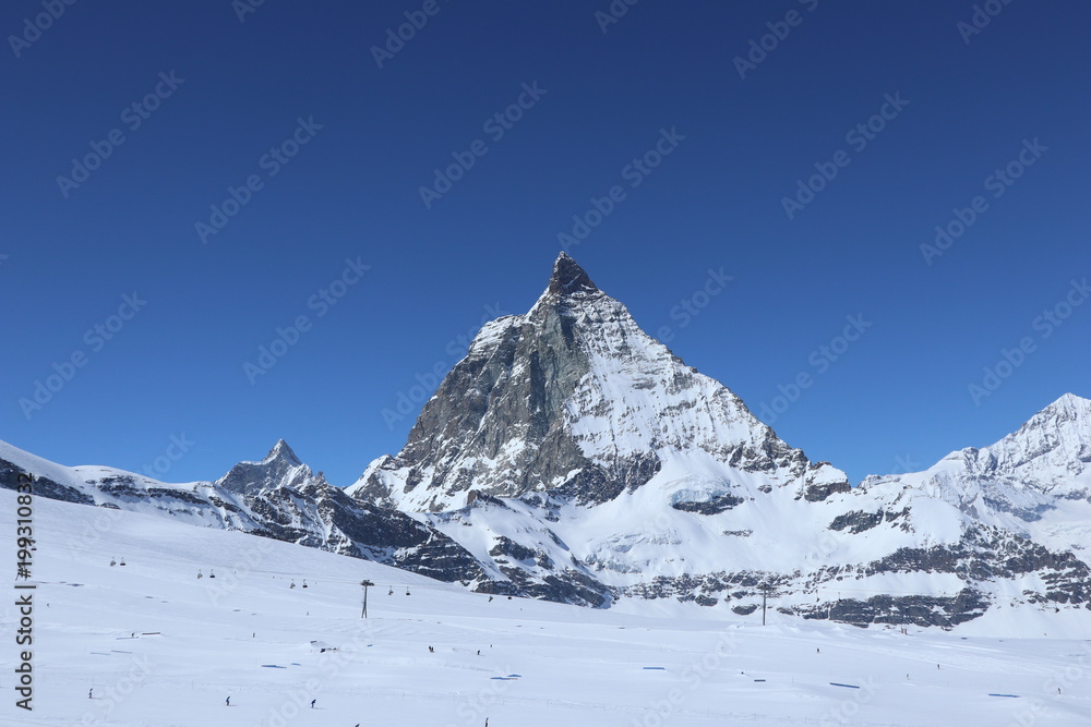 Matterhorn von Italien aus gesehen