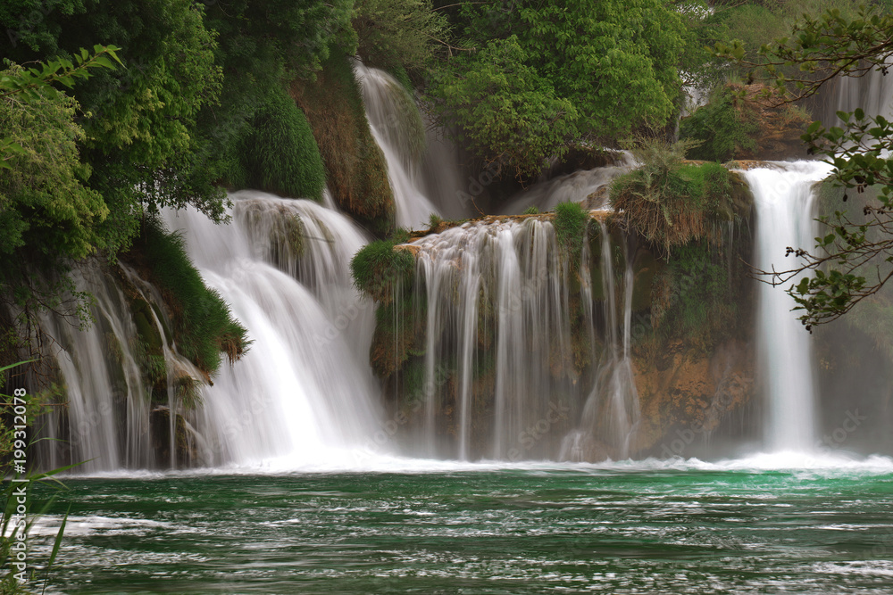 Fototapeta Wodospad Chorwacja