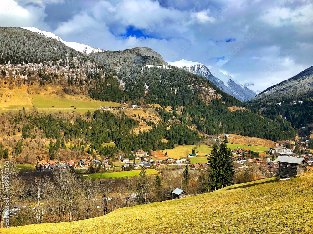 Bad Gastein in spring, Austria