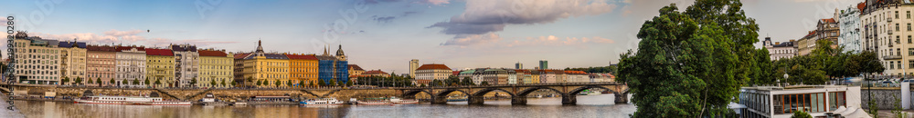 Fototapeta premium Buildings in Prague
