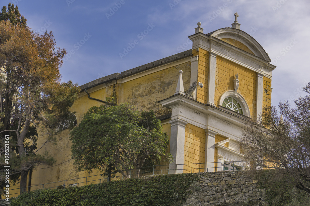 Church of San Giorgio in Portofino, Italy