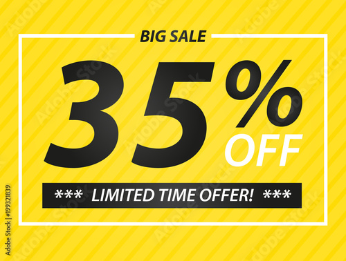 35  big sale offer