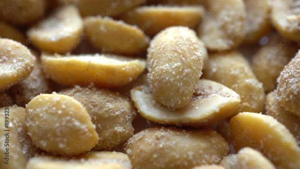 4k Rotation Salted Peanuts 4k Rotation Salted Peanuts
