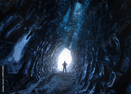 Cueva glaciar