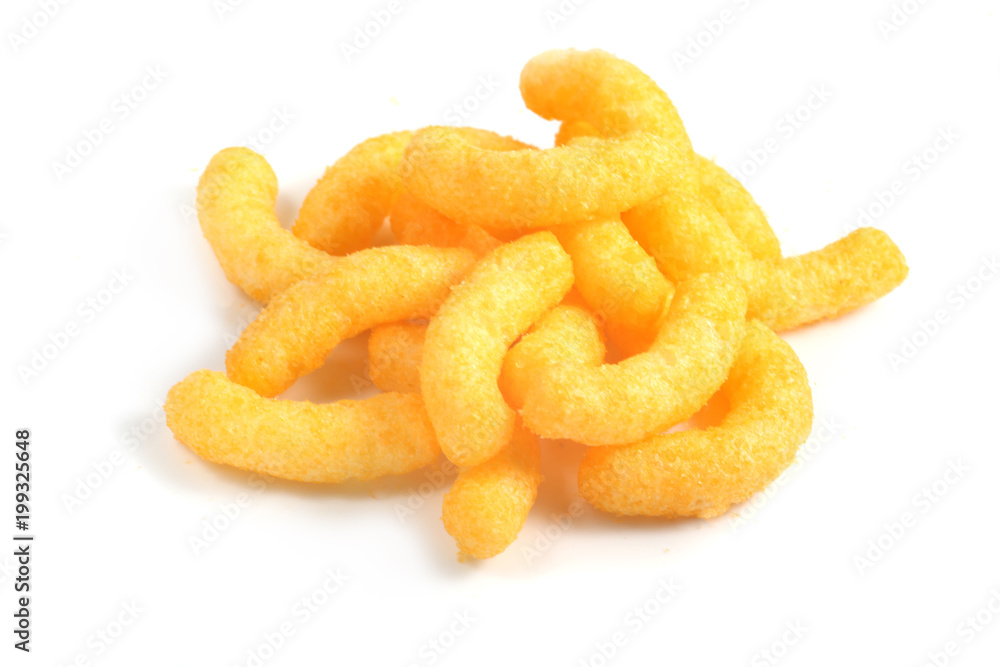 corn sticks on white background corn sticks on white background