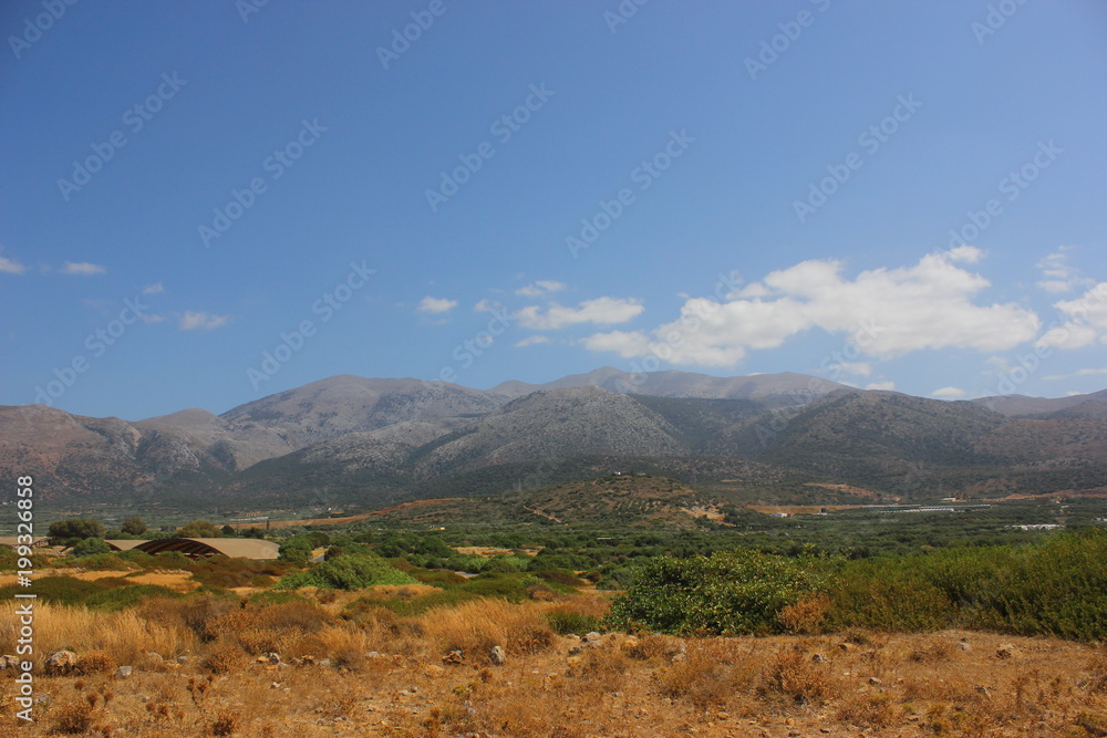 Crete mountains