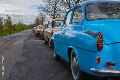Czechoslovakia and russian old cars